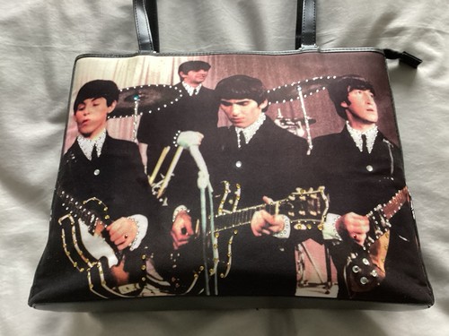 The beatles classic photo tote - beatles,
